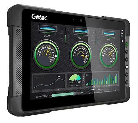 Getac T800 G2 - Grov - tablet - Intel Atom x7 - Z8750 / op til 2.56 GHz - Win 10 Pro - HD Graphics - 8 GB RAM - 256 GB eMMC - 8.1