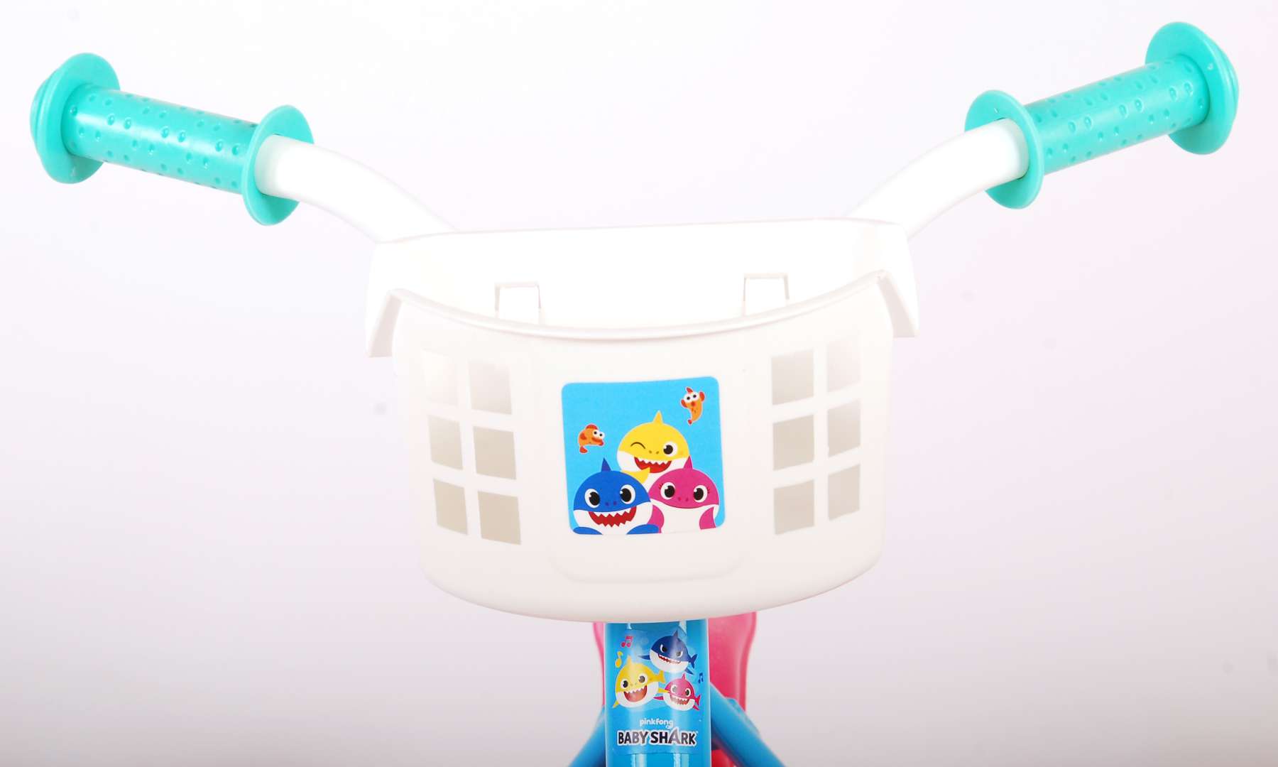 TPFSports Ocean Kinderfahrrad - Jungen und Mädchen - 10 Zoll - Fester Gang - Rosa/Blau
