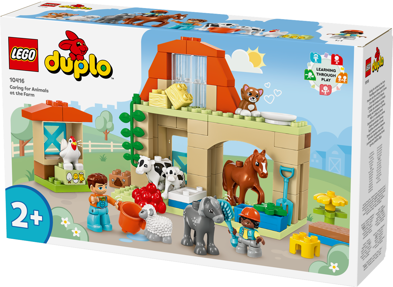 LEGO DUPLO - Pasning af bondegårdens dyr (10416)