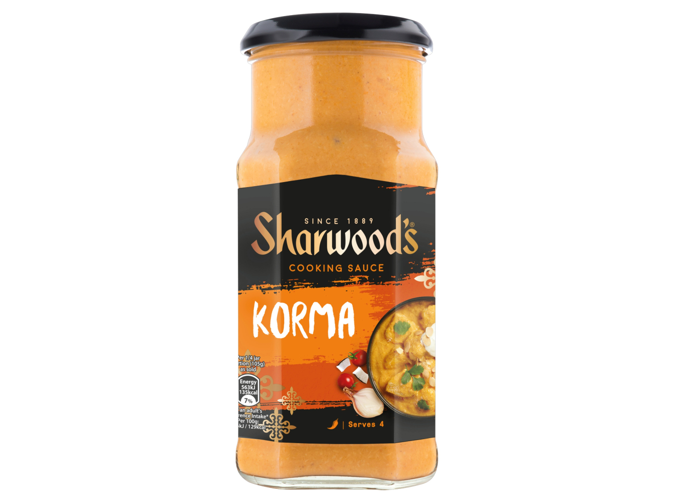 MOLHO SHARWOOD'S KORMA 420G