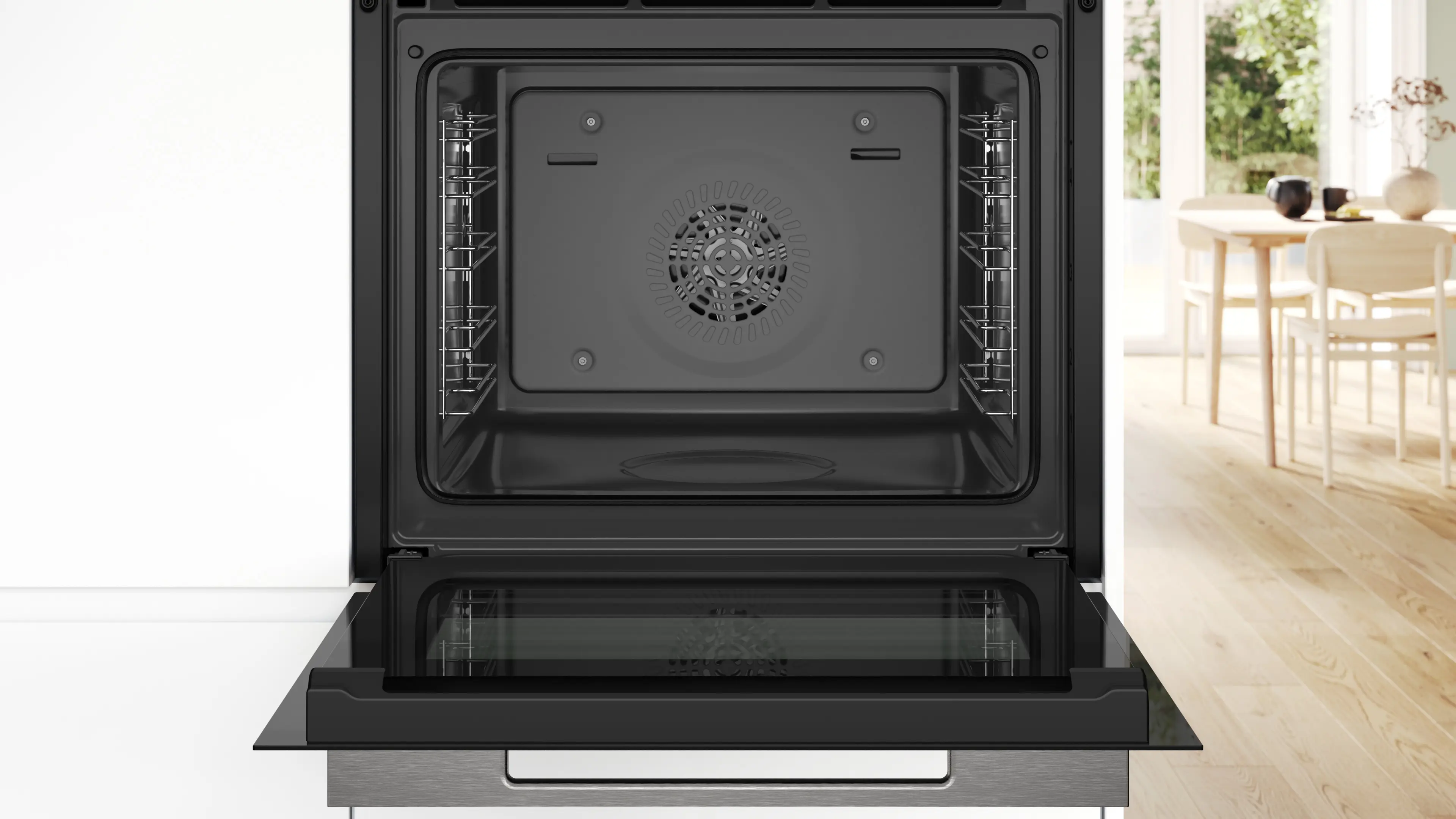 Serie 8 Bakoven 60 x 60 cm Zwart