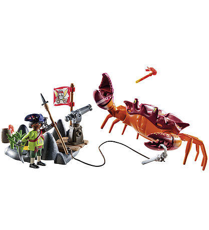 Playmobil Pirates - Der Kampf gegen die Riesenkrabbe - 71532 - 2
