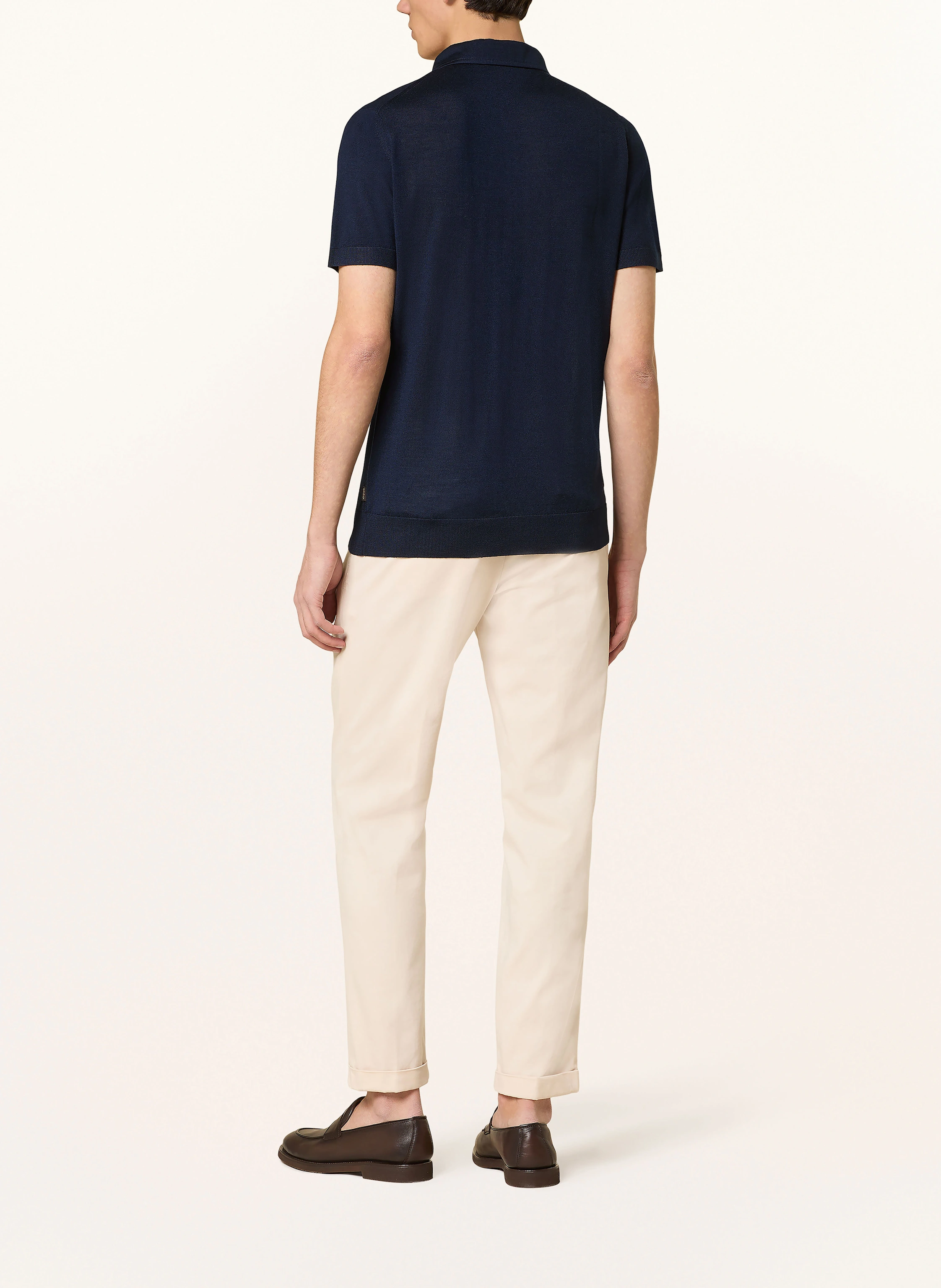 windsor. Strick-Poloshirt Regular Fit