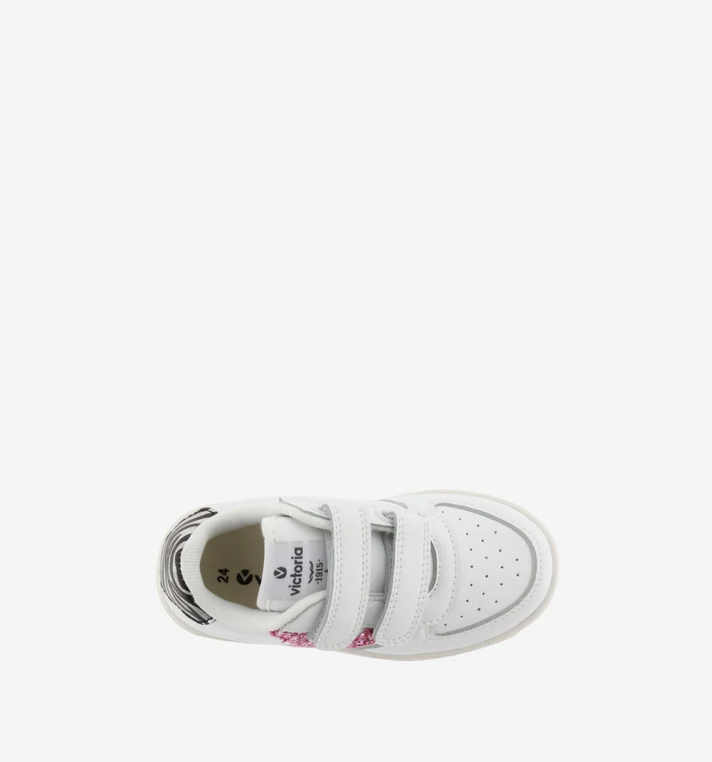 TIEMPO PIÈCES FANTAISIE Baskets glitter de sport pour fille ROSA
