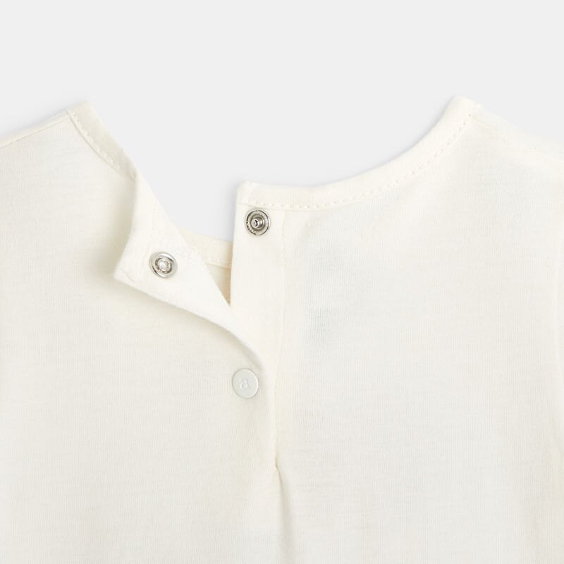 Robe bébé fille bi-matière Absorba Aucune nuance