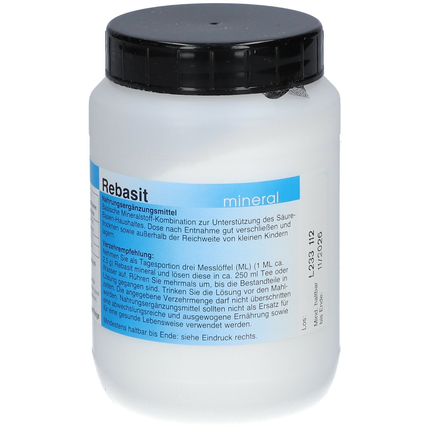 Rebasit Mineral Pulver