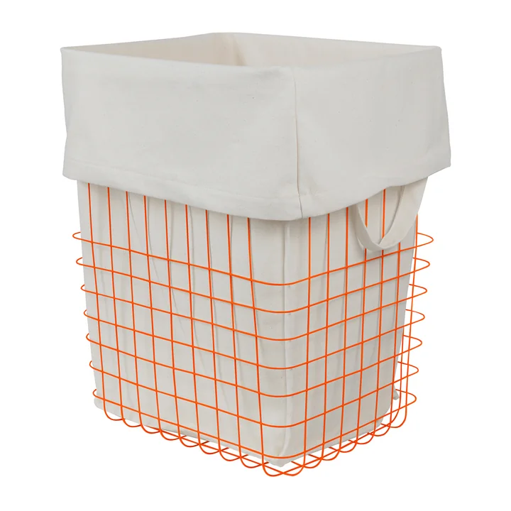 Mette Ditmer - Store-It Wäschekorb L, orange