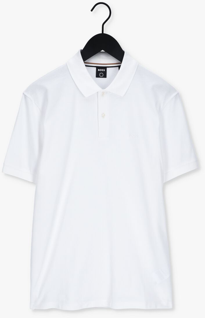 BOSS witte boss polo pallas