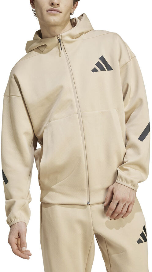 adidas Z.N. E FZ Hættetrøje Beige