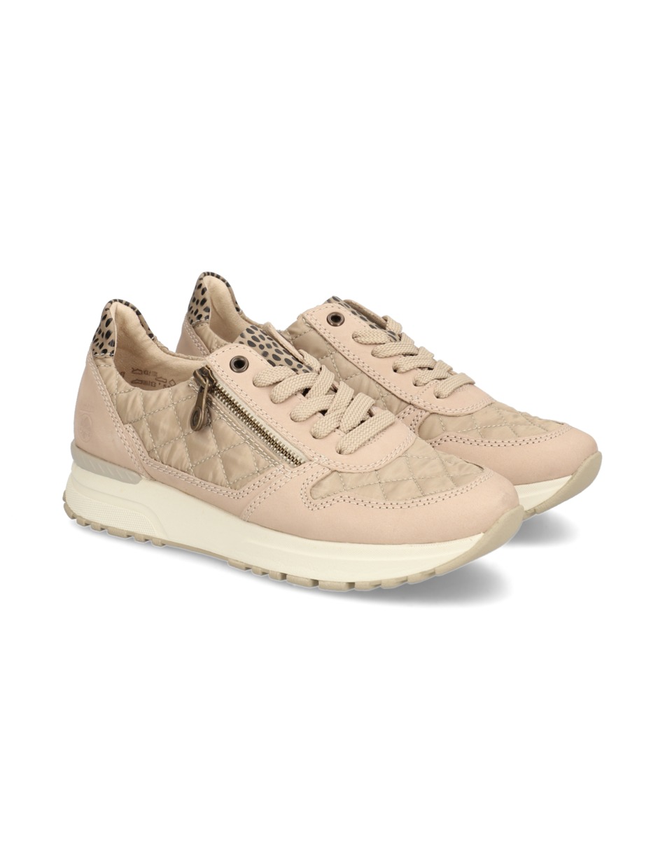 Lederkombination Sneaker