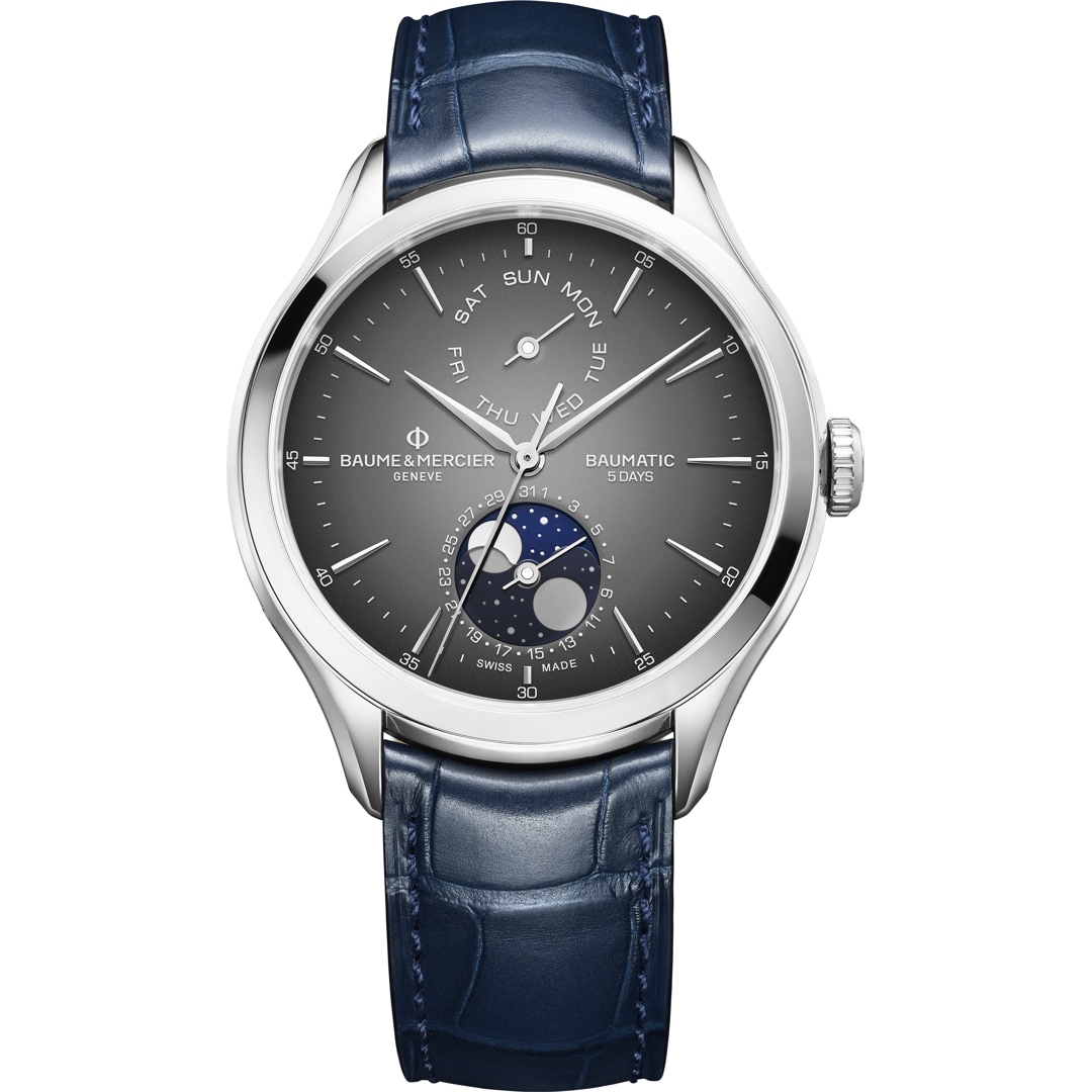Baume et Mercier Clifton Baumatic 10548 Day Date Mondphase
