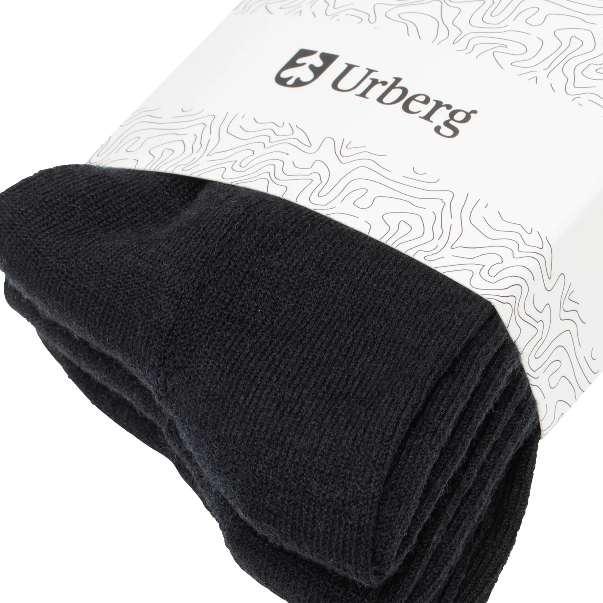 Urberg Every Day Merino Wool Sock 3p Adult Black Beauty