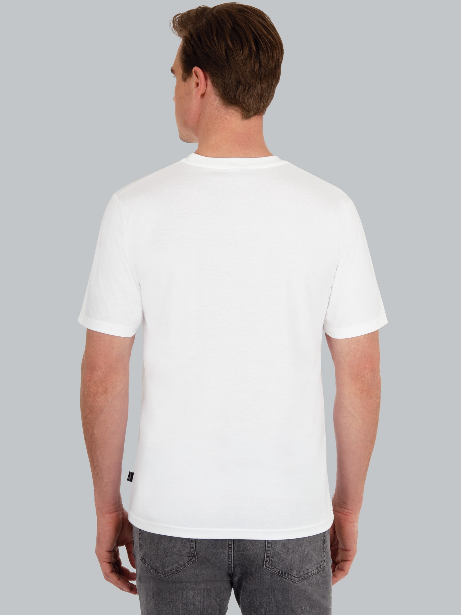 T-Shirt DELUXE Baumwolle Weiss