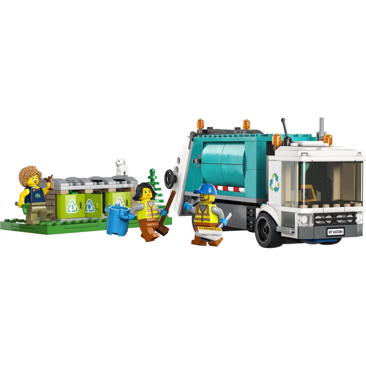 Le camion de recyclage Lego City 60386