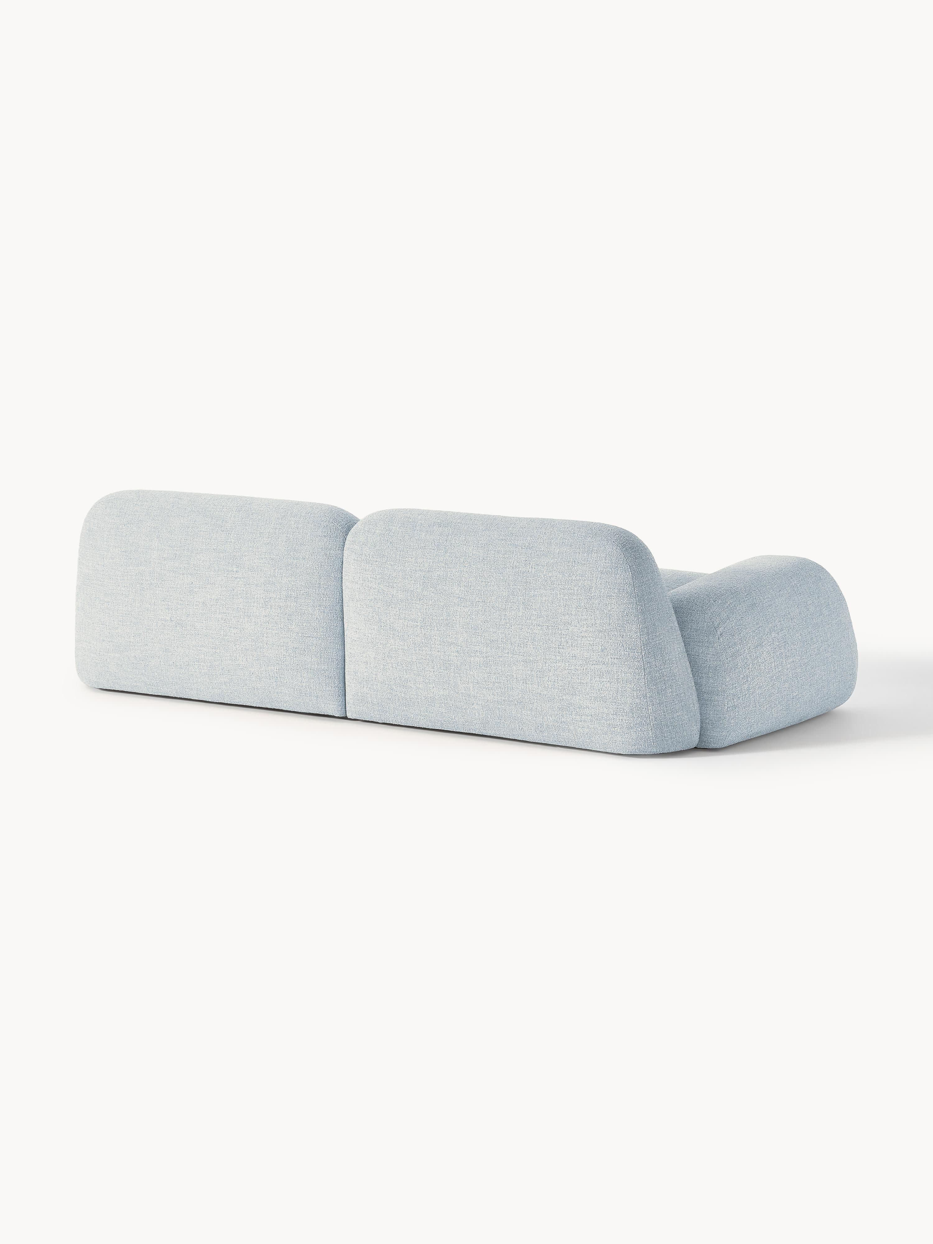 Modulaire bank Wolke (3-zits) van bouclé