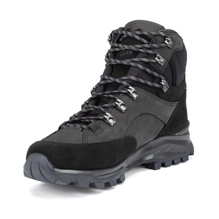 Hanwag Banks GTX Shoes Men Black/Asphalt