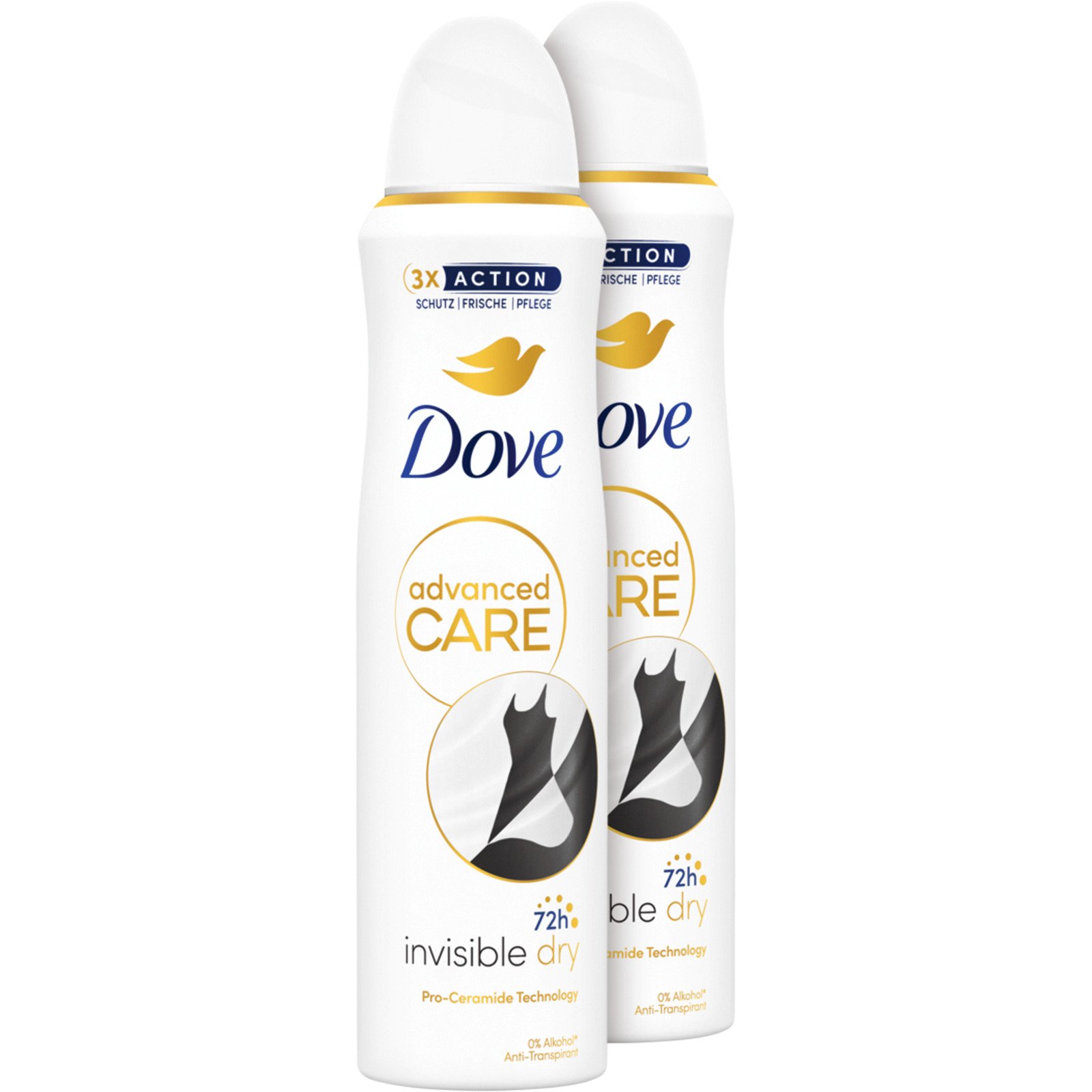 Dove Aero AC Invisible Dry 2 x 150 ml