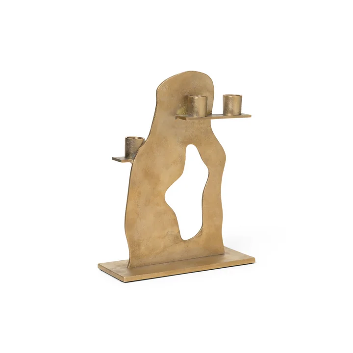 Ferm Living - Erode Kerzenhalter, Messing