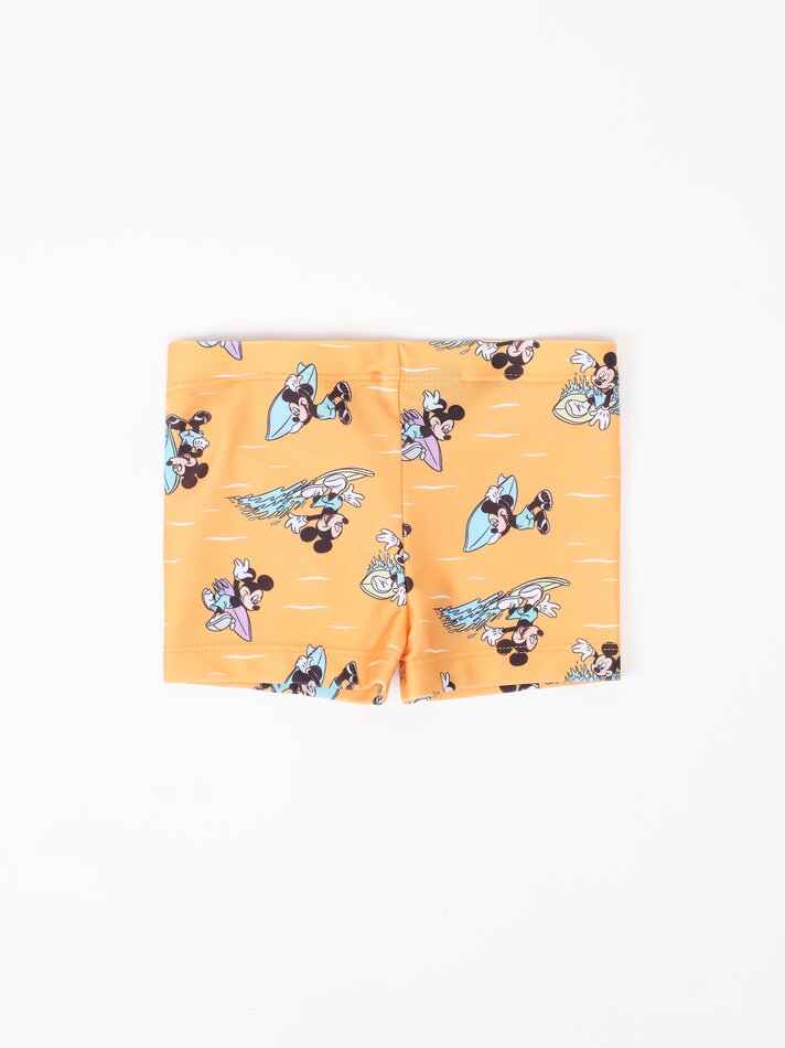 Conjunto com 2 fatos de banho Mickey Mouse ©DS - Laranja Claro