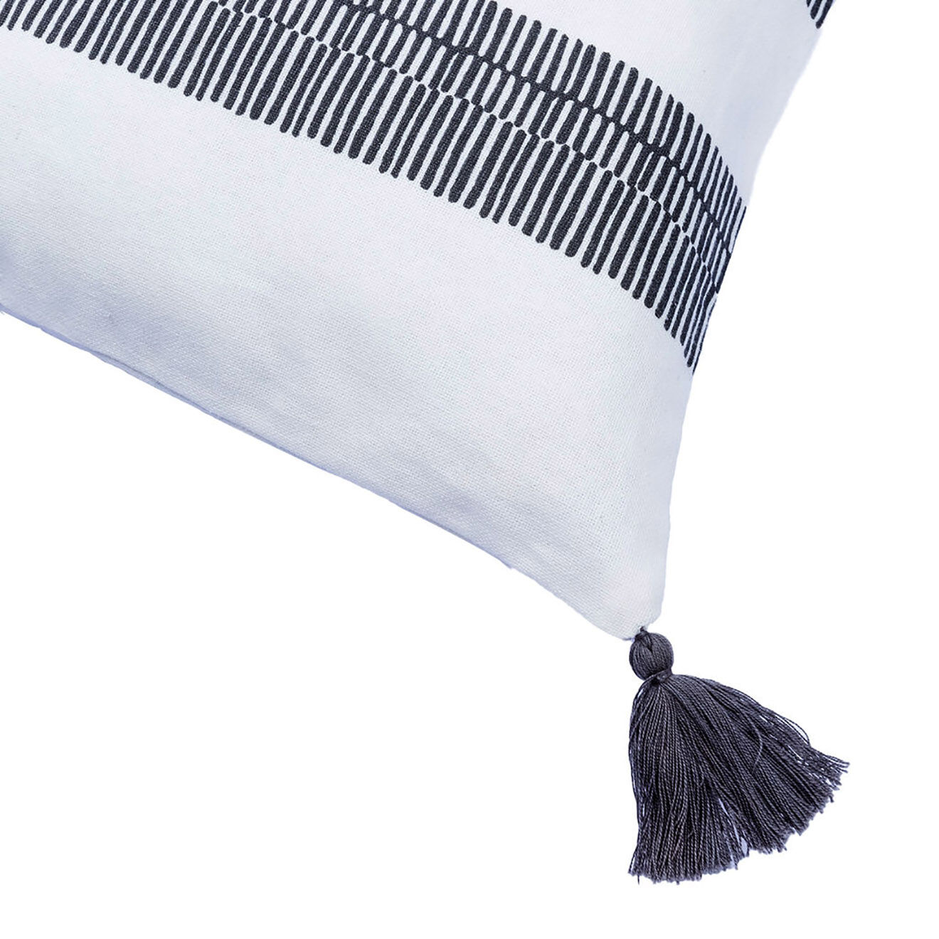 Febronie Housse de coussin Evora ardoise - 50x30 cm