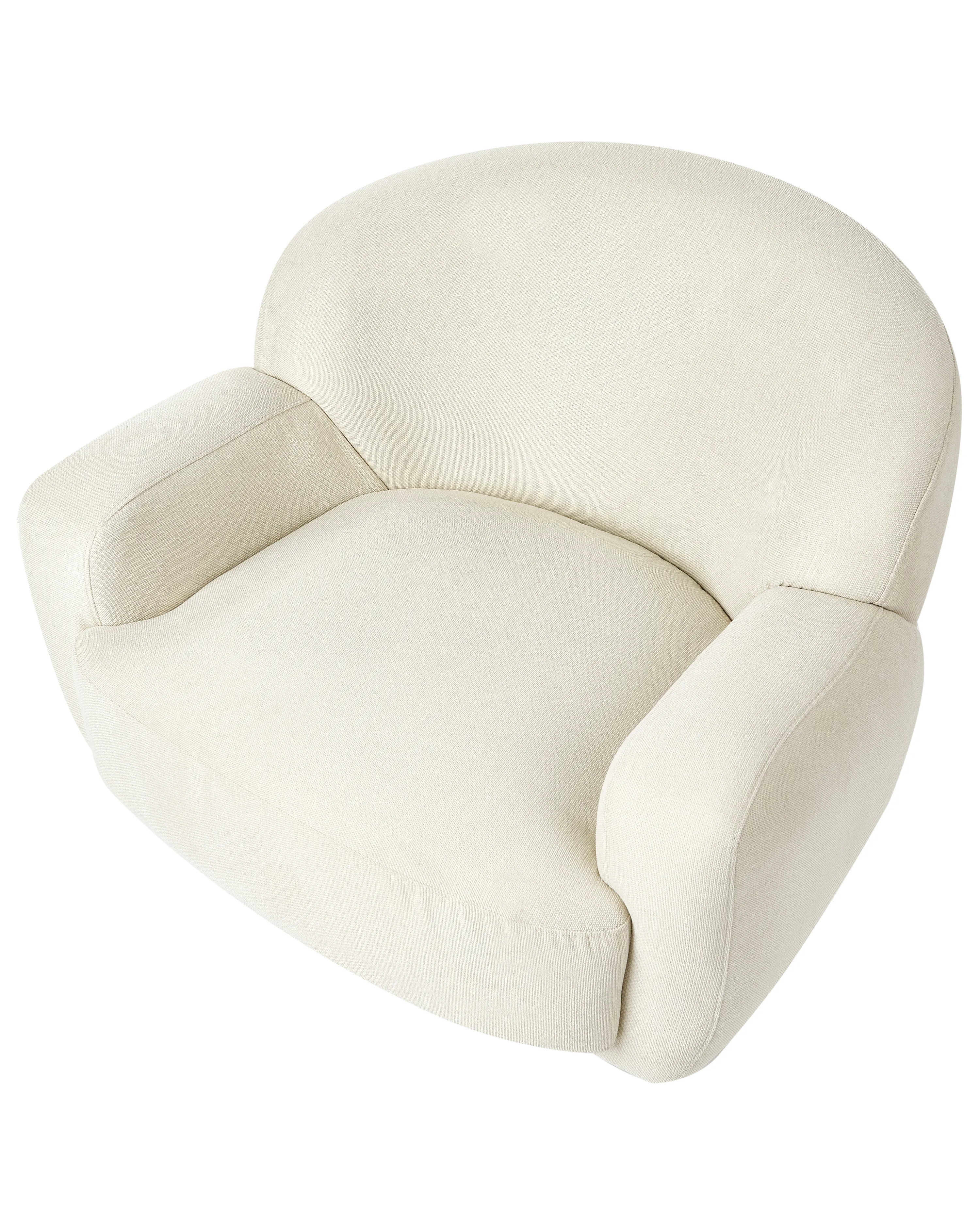 Fauteuil LEJRE Stof Lichtbeige