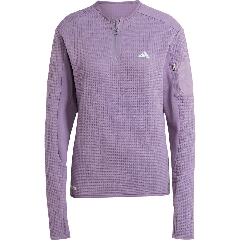 adidas Ultimate Conquer The Elements Cold Ready 1/2 Zip Løbetrøje Dame