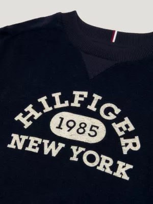 Suéter Varsity Bouclé Logo Archive