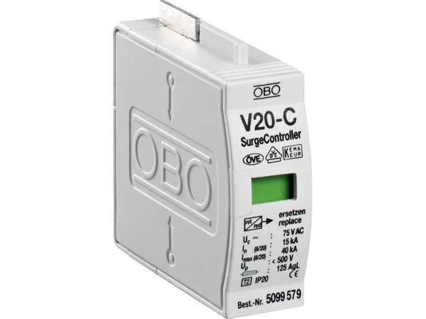 OBO Udskifningsmodul V20/0-550 Vbeskyttelsesklasse II (C)
