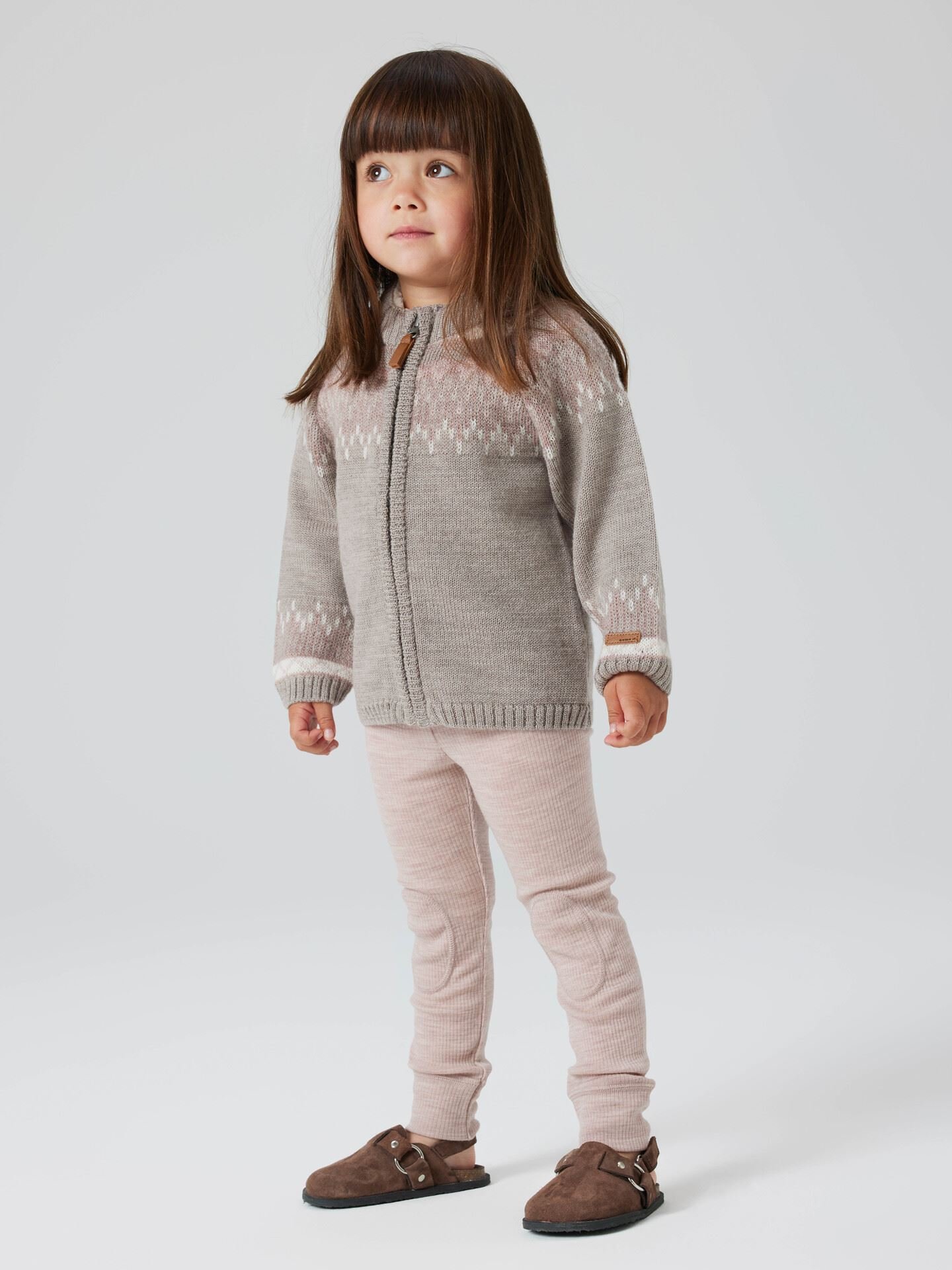 Wax Wool Rib Legging