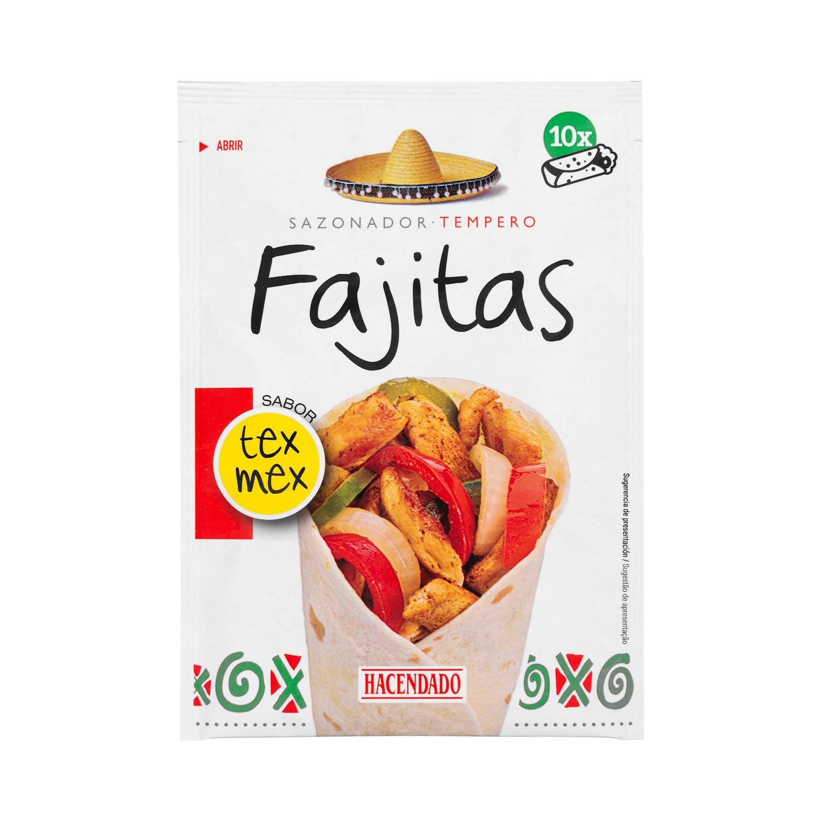 Assaisonnement pour fajita tex-mex Hacendado