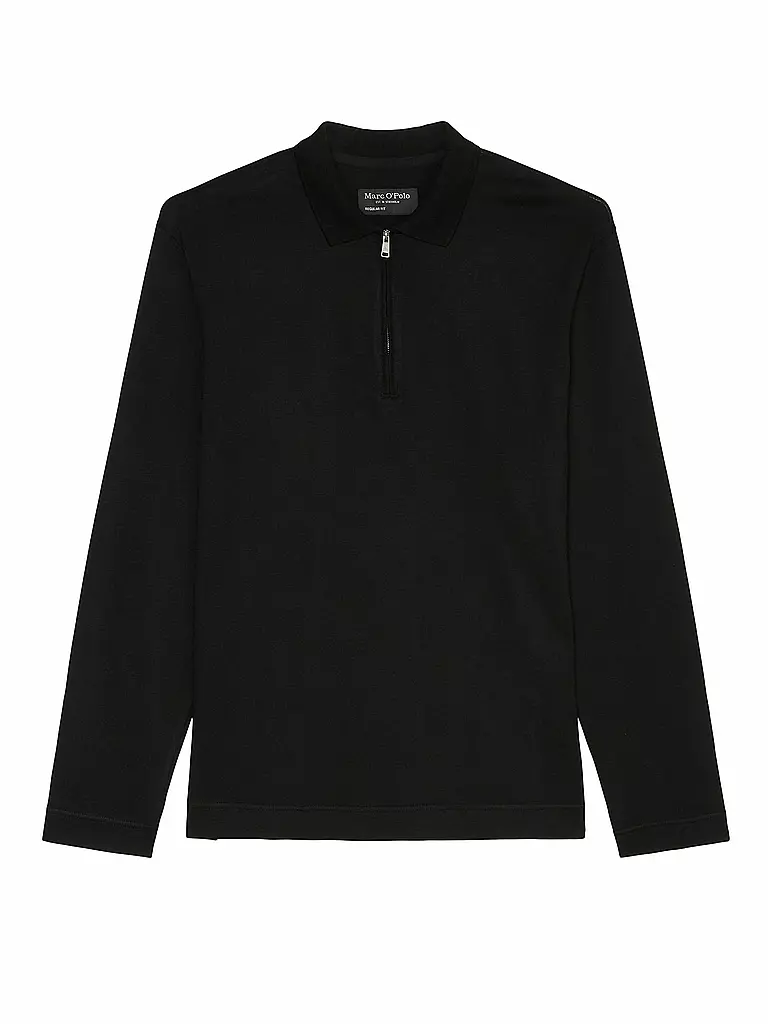 MARC O'POLO Poloshirt  schwarz