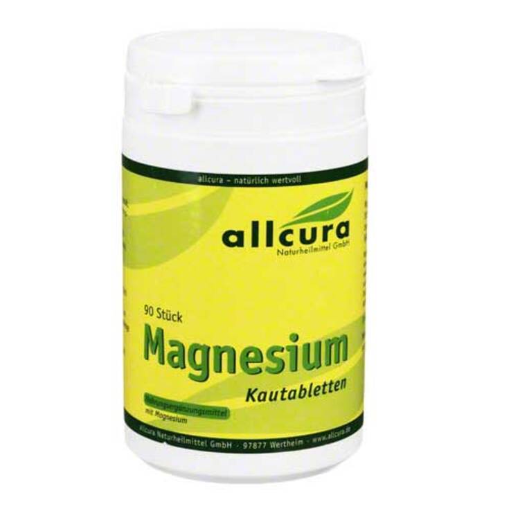 Magnesium Kautabletten ohne Zu, 90 St