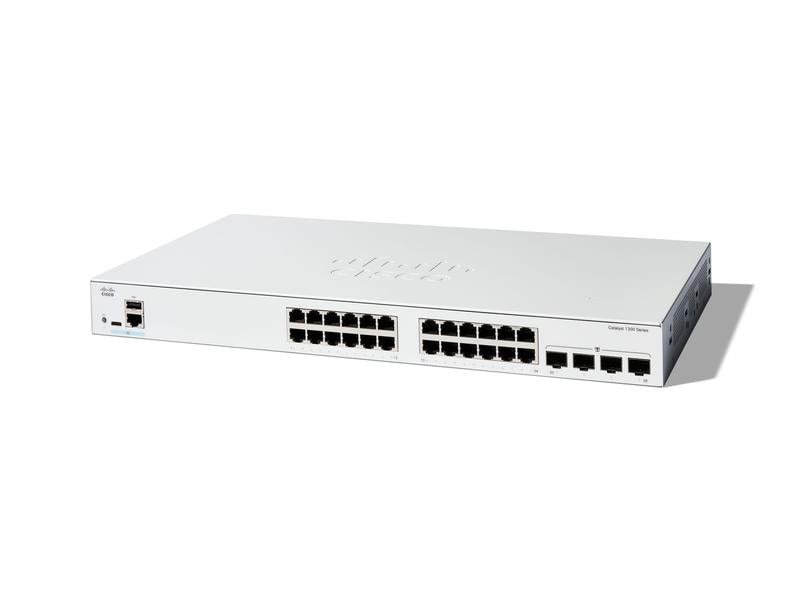 Cisco PoE  Switch Catalyst C1300-24FP-4G 28 Port Cisco Catalyst Switches der Serie 1300