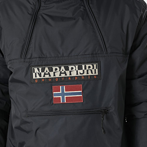 Veste Capuche Col Zippé A4GS5 Noir