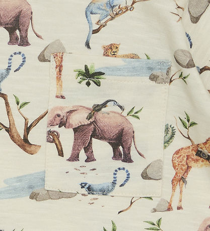 Hust and Claire T-Shirt - Anker - Ivory m. Tier
