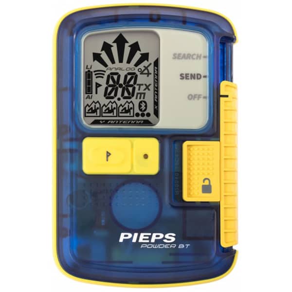 Dva PIEPS POWDER BT BEACON BLUE/YELLOW