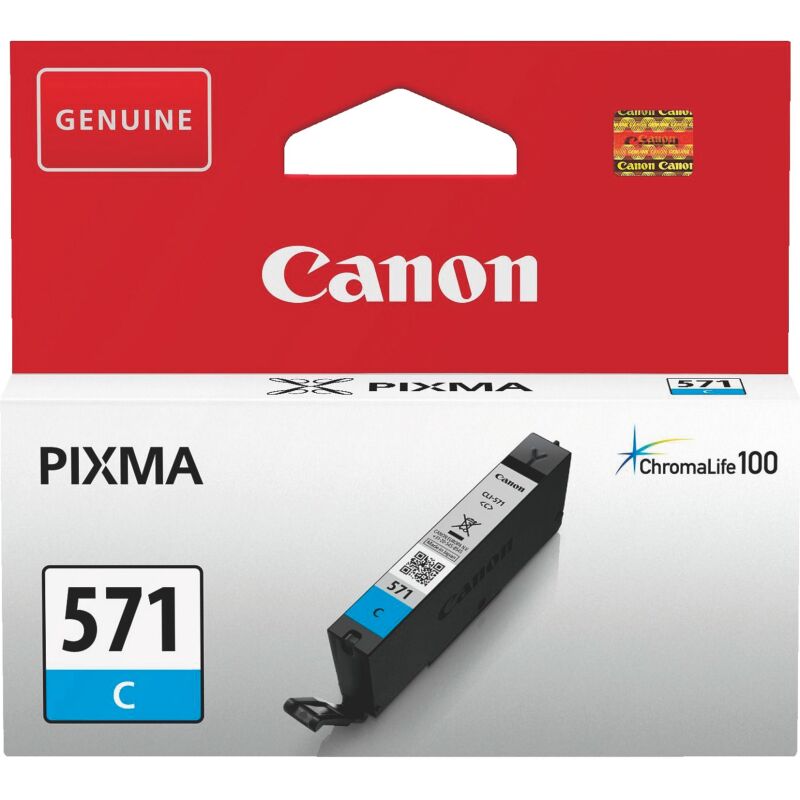 Canon CLI-571 cartouches couleurs séparées pour imprimante jet d'encre