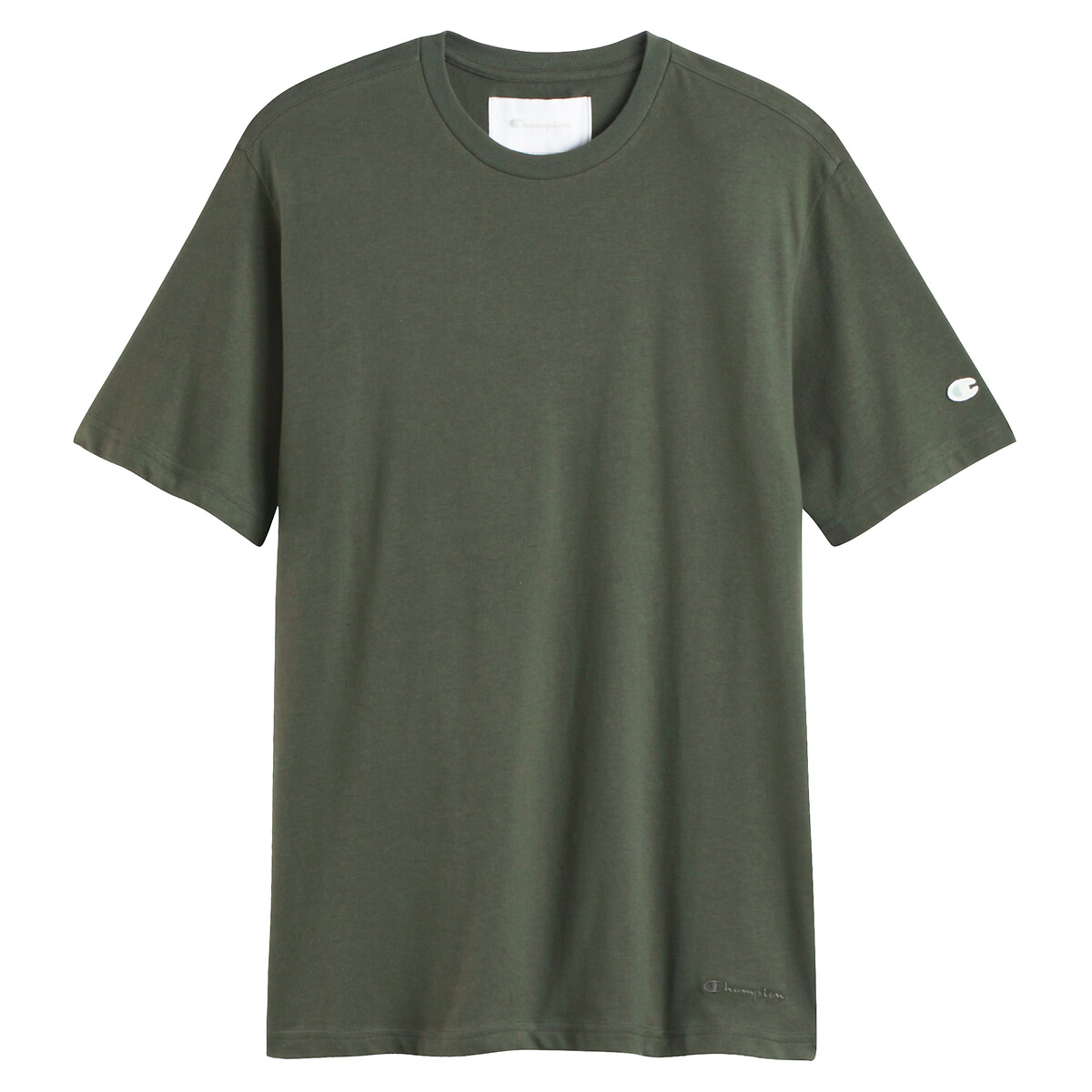 CAMPEÃO<br>Camiseta de algodão com gola redonda