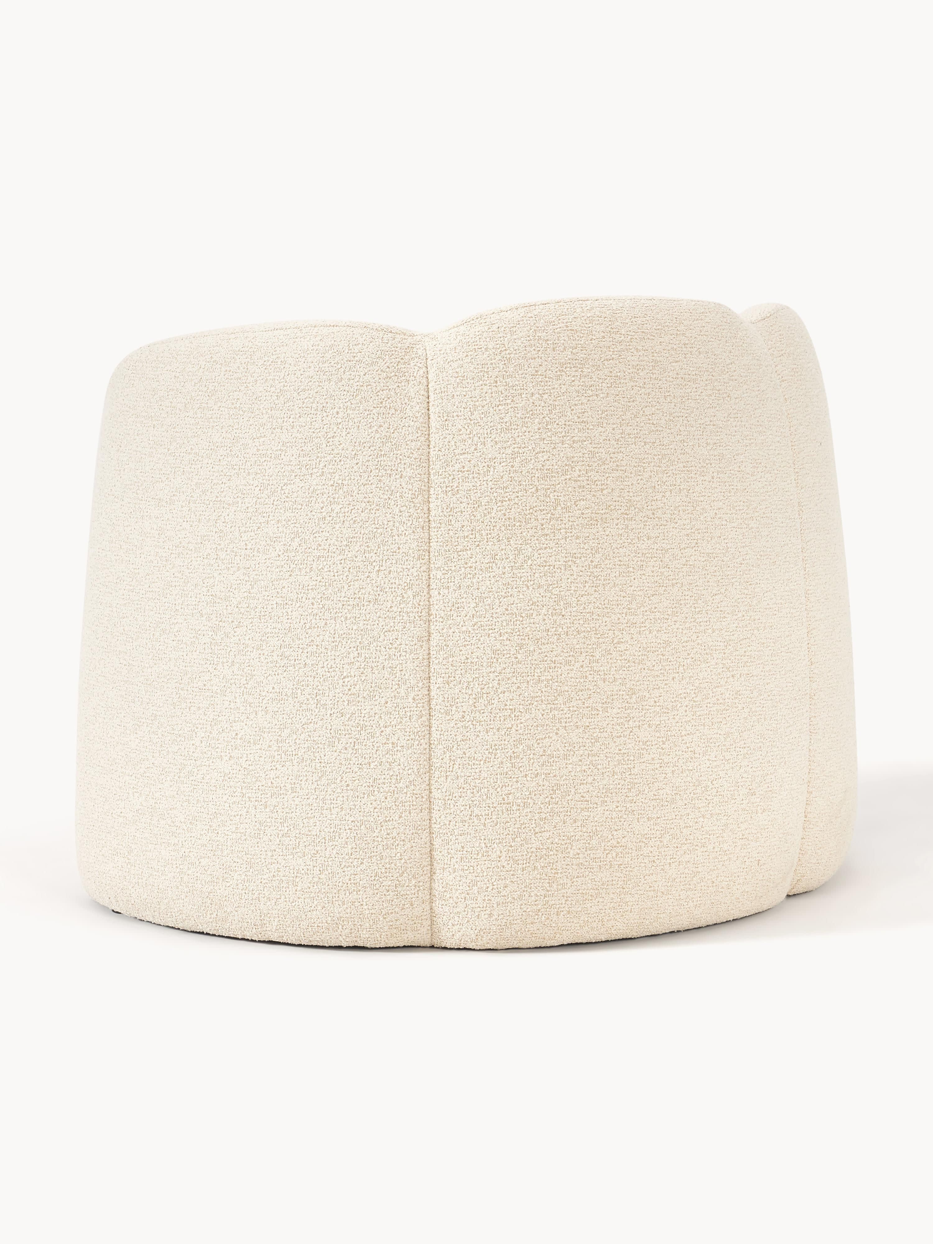 Bouclé loungefauteuil Fleur
