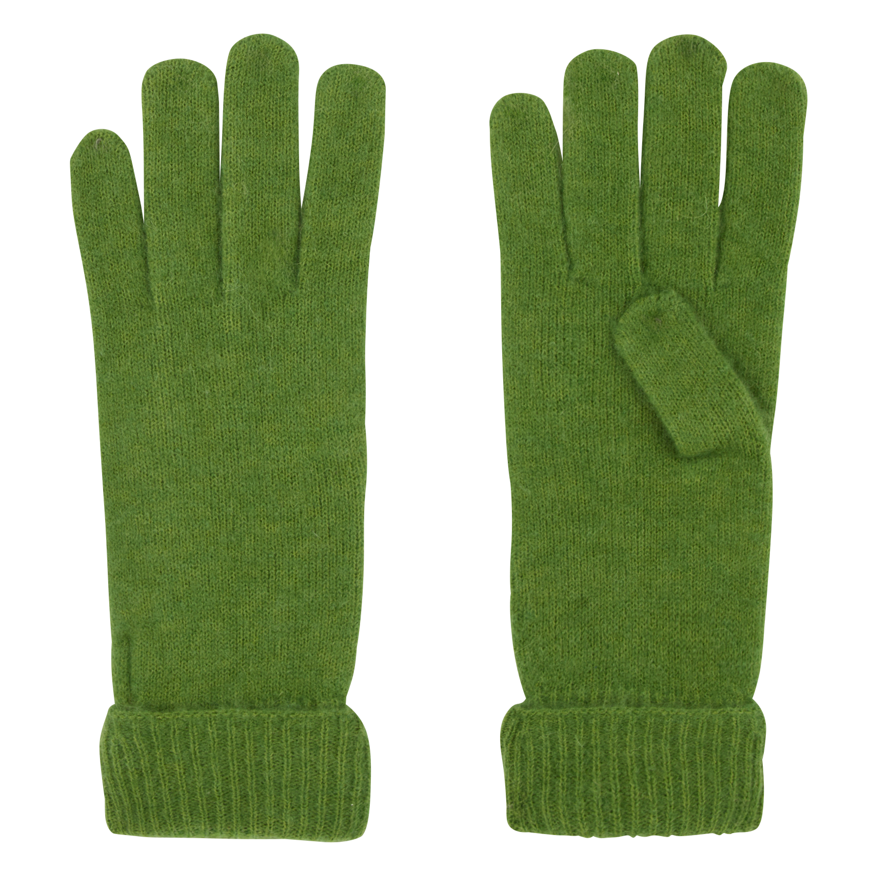 CARRIE - Gants en laine d'alpaga| Vert