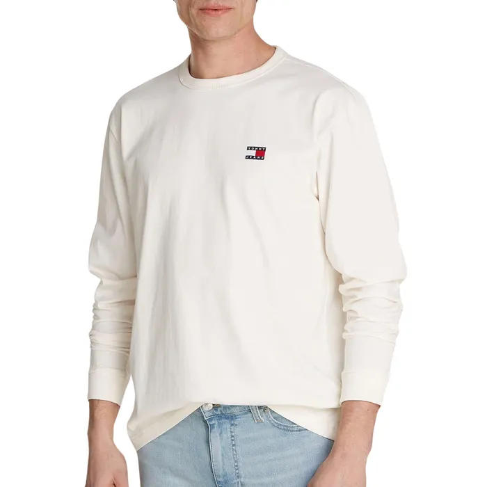 Tommy Hilfiger Regular Badge Logo Longsleeve Shirt Heren