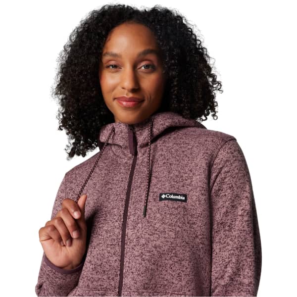 Veste polaire randonnée COLUMBIA W SWEATER WEATHER SHERPA FULL ZIP II MOONVISTA HEATH