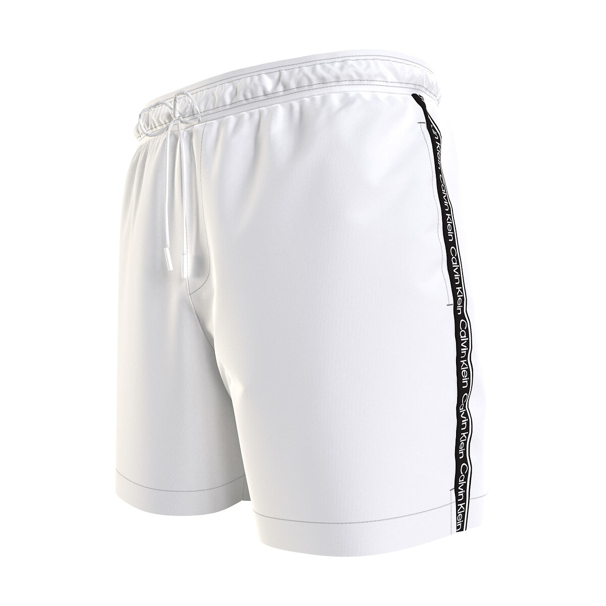 CALVIN KLEIN<br>Calções de banho lisos