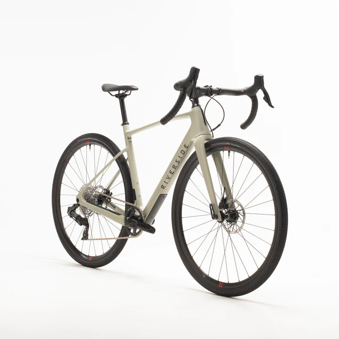Decathlon Riverside - Bicicleta Gravel de Carbono Riverside GCR Rival AXS