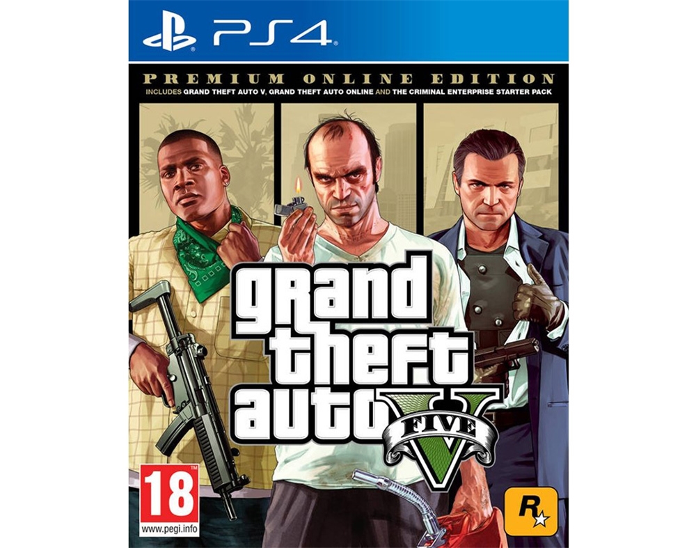 JOGO PS4 GTA V EDIÇÃO COMPLETA