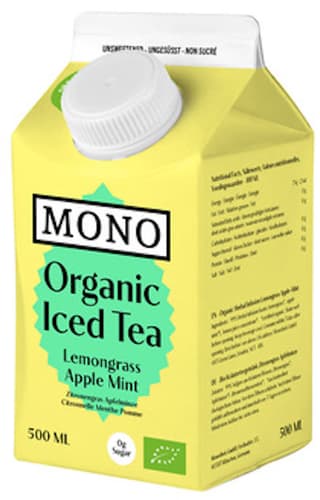 Mono BIO Eistee Zitronengras Apfelminze
