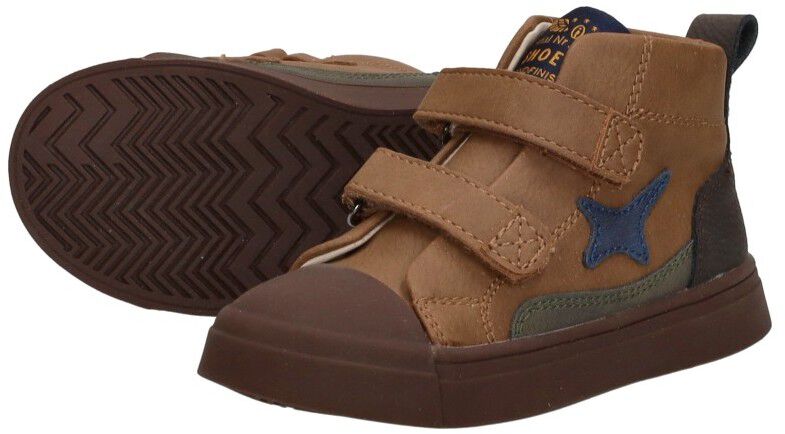 Shoesme Klittenband Hoog cognac