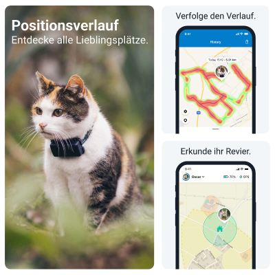 Tractive GPS Tracker Cat5 Mini für Katzen