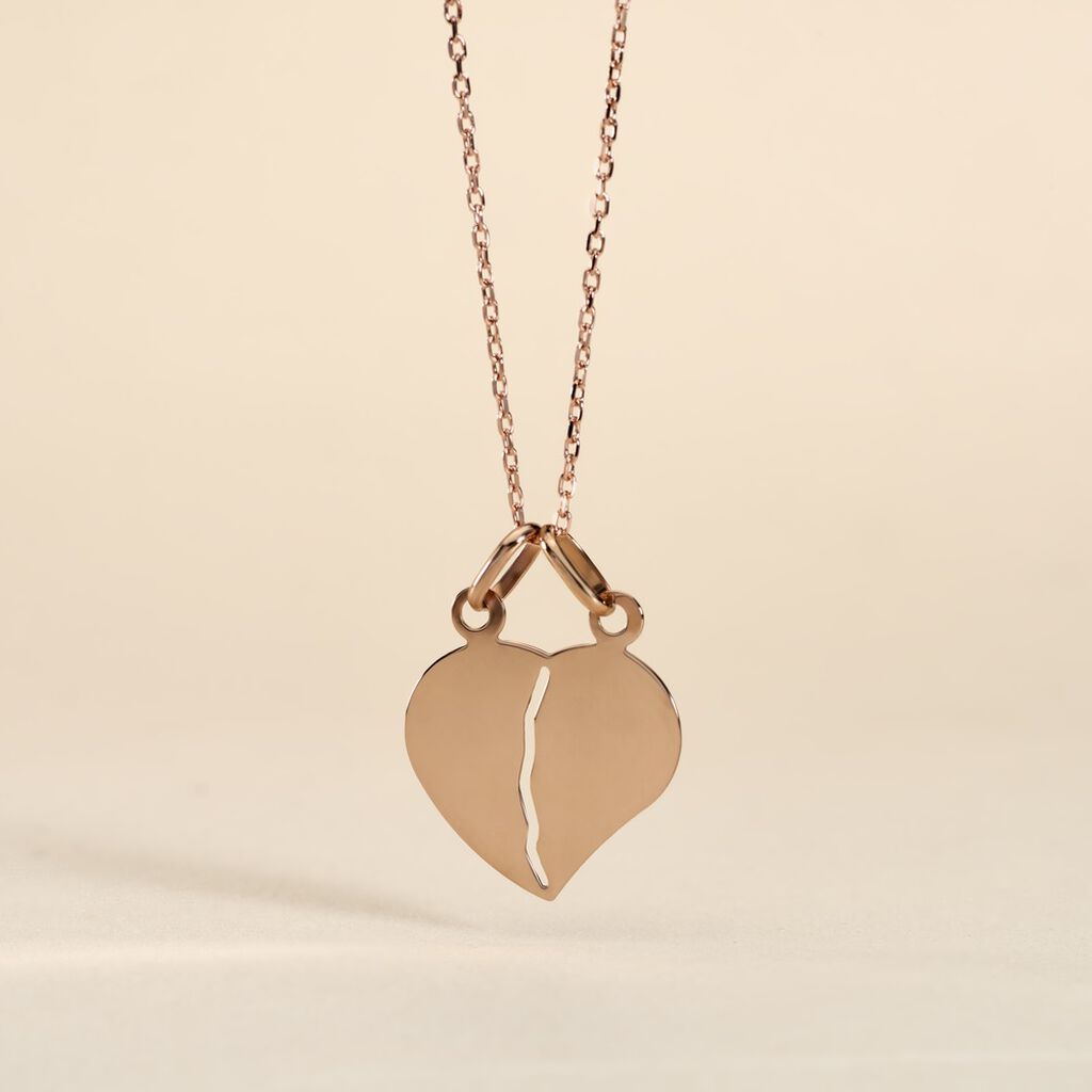 Pendentif Eudocie Or Rose