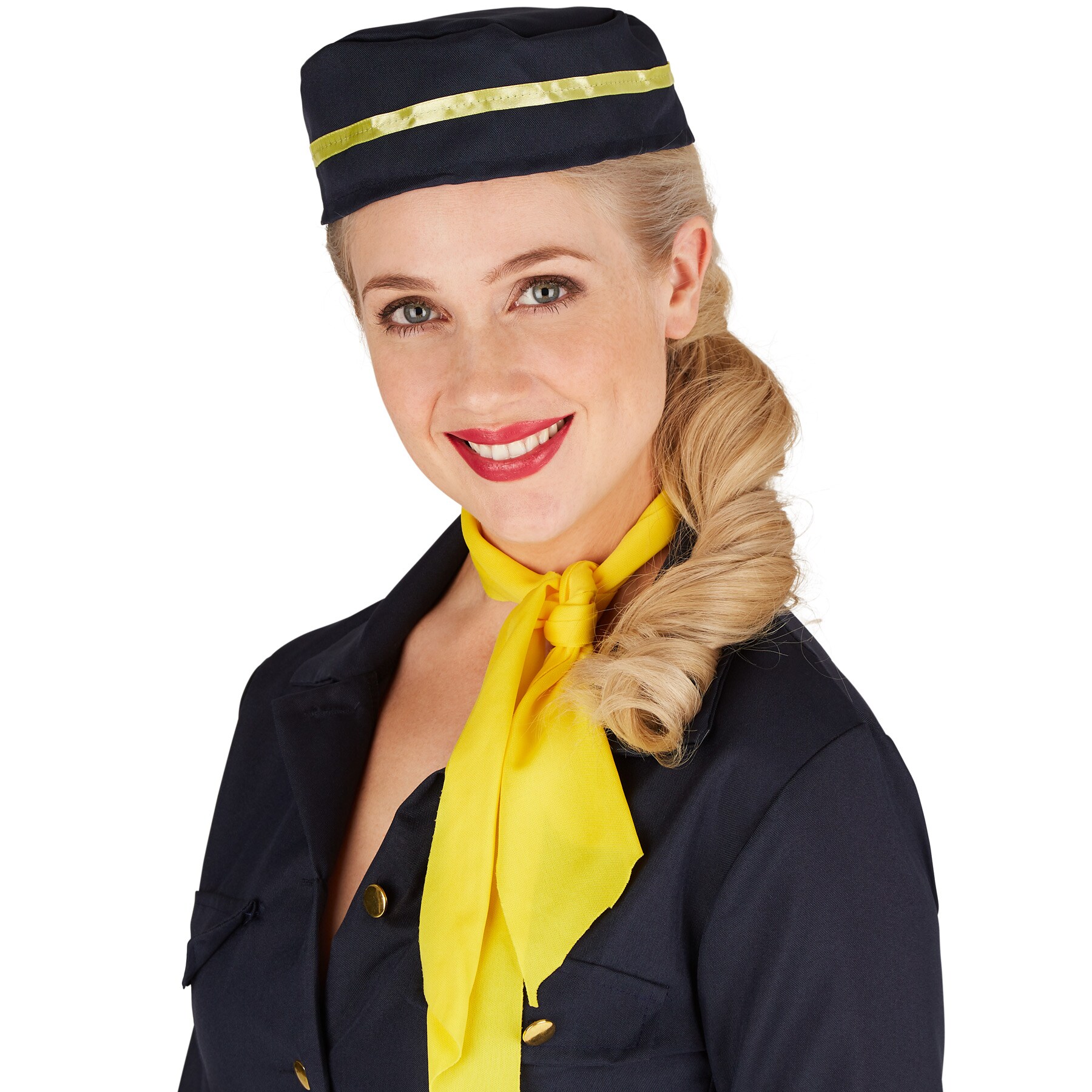 tectake® Frauenkostüm Stewardess